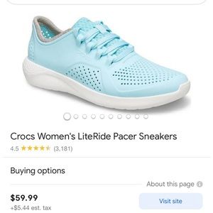 Croc sneakers